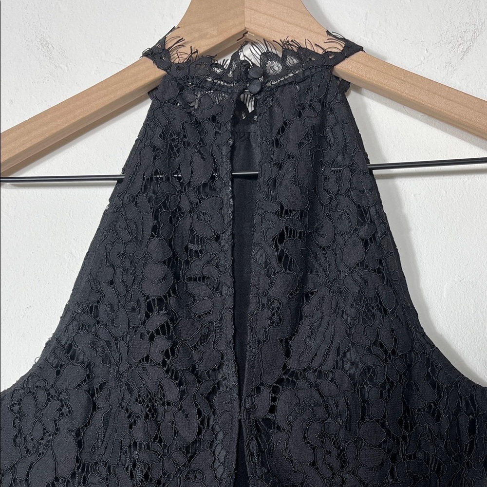BB Dakota Black Lace Backless Dress - Picture 11 of 14